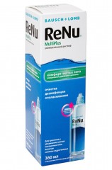 Растворы для очистки линз ReNu MultiPlus - linza.com.ua